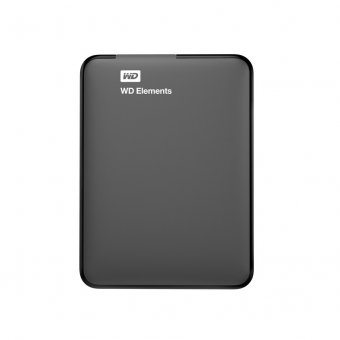 Imagen de DISCO DURO EXTERNO WESTERN DIGITAL ELEMENTS PORTABLE, 1 TB, USB 3.0, NEGRO.
