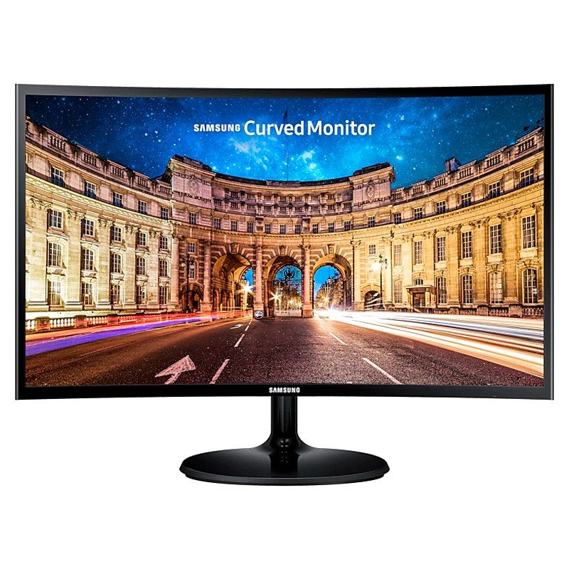 Imagen de MONITOR SAMSUNG LC24F390FHLXPE, 23.5" LED CURVED, 1920X1080, HDMI/VGA.