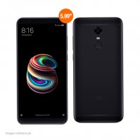 Imagen de SMARTPHONE XIAOMI REDMI 5 PLUS, 5.99" 1080X2160, ANDROID 7.1, LTE, DUAL SIM, DESBLOQUEADO