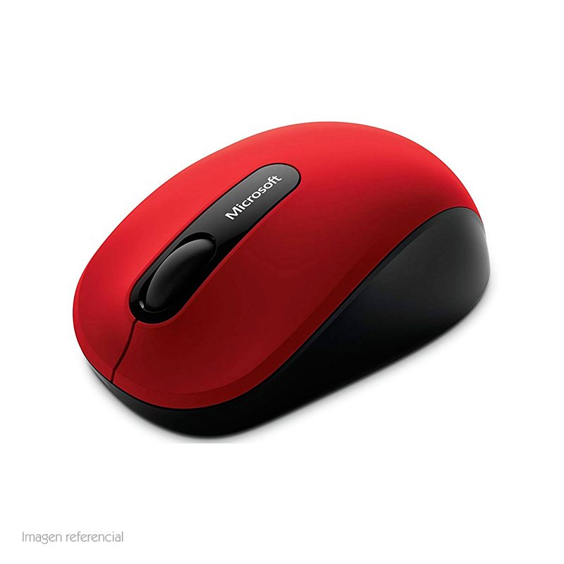 Imagen de MOUSE INAL&Aacute;MBRICO MICROSOFT ROJO