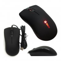 Imagen de MOUSE &Oacute;PTICO ERGONOMICO USB TEROS TE-5072N