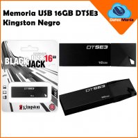 Imagen de USB KINGSTON 16GB NEGRO