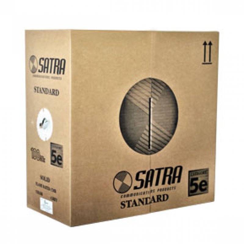Imagen de CABLE SÓLIDO UTP CAT-5E 24AWG SATRA