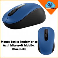 Imagen de MOUSE  INAL&Aacute;MBRICO MICROSOFT AZUL