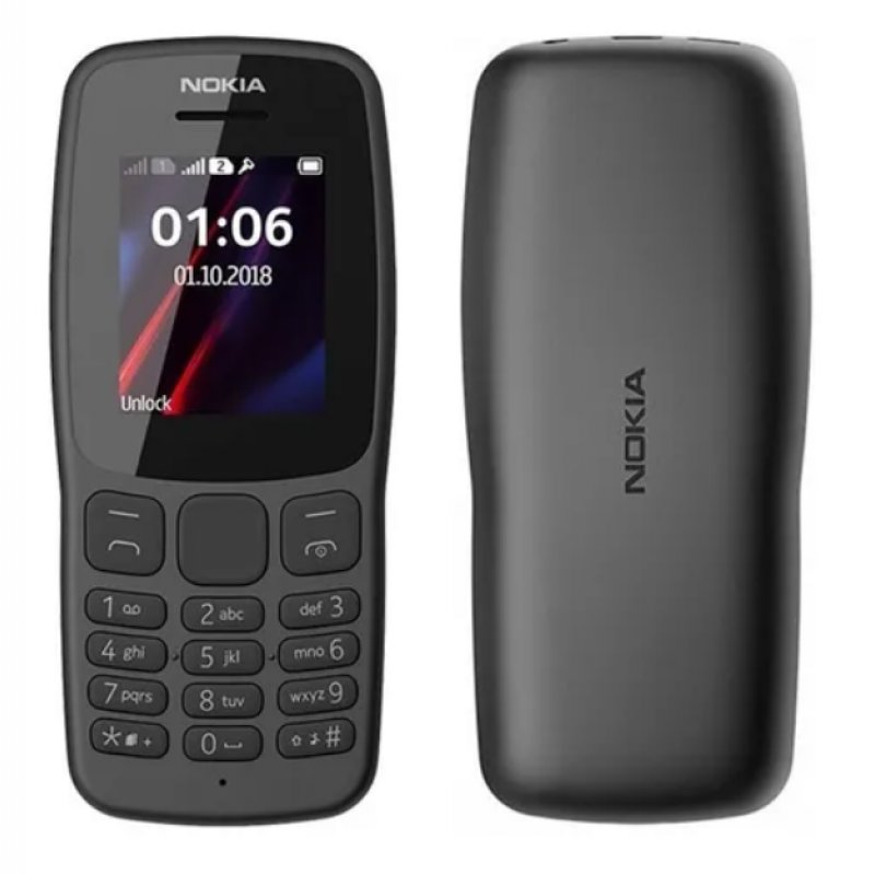 Imagen de TEL&Eacute;FONO CELULAR NOKIA GSM BASICO 106