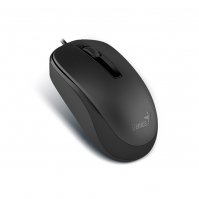 Imagen de MOUSE &Oacute;PTICO GENIUS DX-120, NEGRO, USB, 3 BOTONES CON RUEDA, PRESENTACI&Oacute;N EN CAJA.