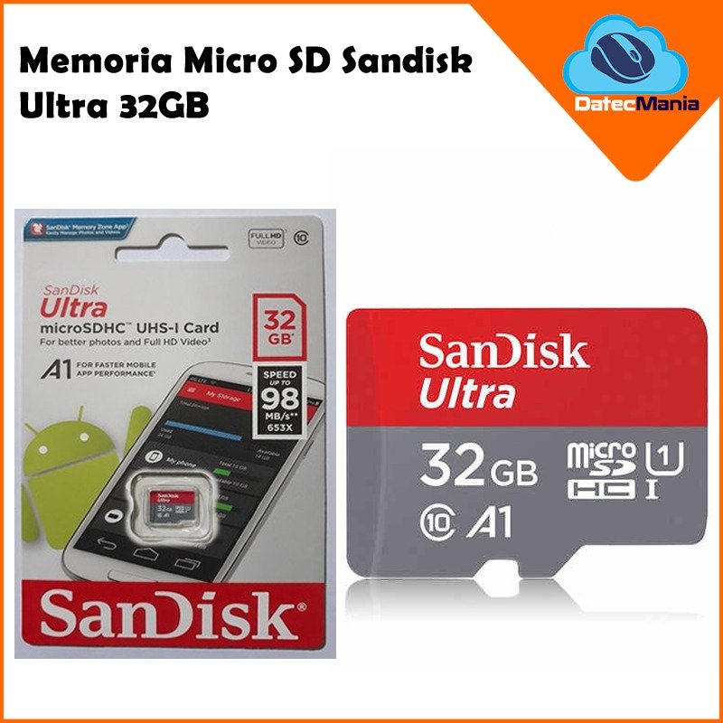 Imagen de MEMORIA MICRO SD SANDISK ULTRA 2GB