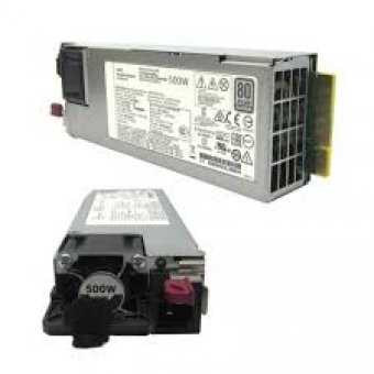 Imagen de FUENTE DE ALIMENTACIÓN HPE 865408-B21, 500W, 100V - 240VAC, 80 PLUS PLATINUM, HOT-PLUG.
