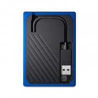 Imagen de DISCO DURO EXTERNO SOLIDO WESTERN DIGITAL MY PASSPORT GO, 500GB, USB 3.0 / 2.0.
