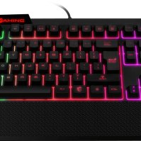 Imagen de TECLADO GAMER MSI GK40, MEMBRANA, RETRO-ILUMINADO, RGB, USB.