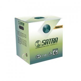 Imagen de CABLE SOLIDO UTP CAT-6 23AWG SATRA