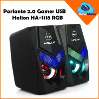 Imagen de PARLANTE GAMER HALION USB