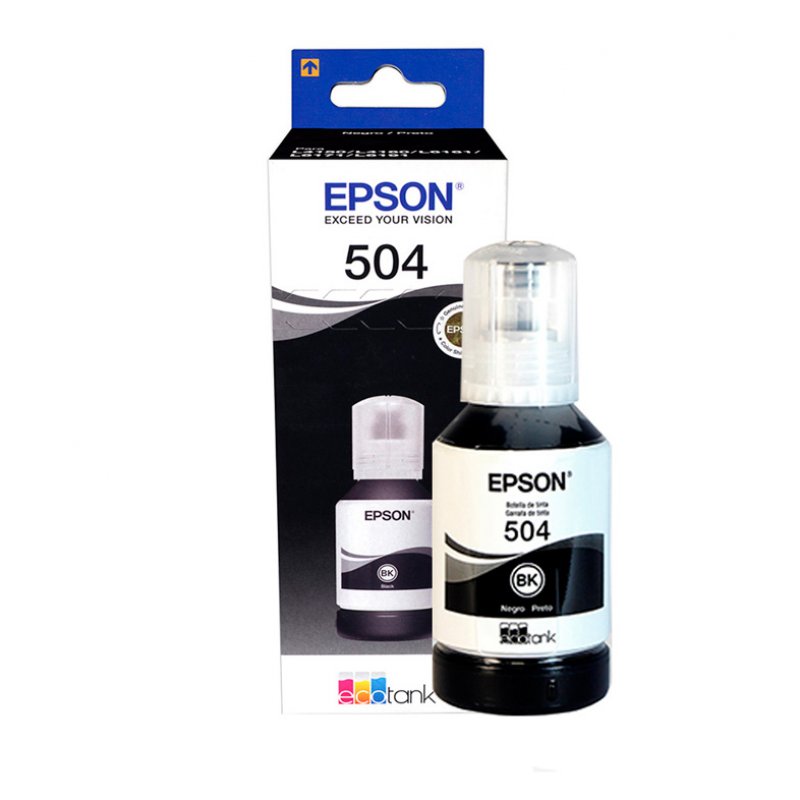 Imagen de TINTA EPSON L4150 NEGRO T504