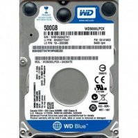 Imagen de DISCO DURO WESTERN DIGITAL BLUE, 500GB, SATA 6.0 GB/S, 5400 RPM, 2.5".