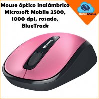 Imagen de MOUSE &Oacute;PTICO MICROSOFT INAL&Aacute;MBRICO, ROSADO