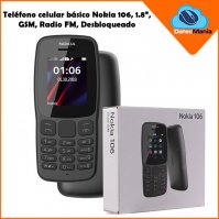 Imagen de TEL&Eacute;FONO CELULAR NOKIA GSM BASICO 106