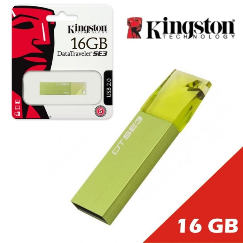 Imagen de MEMORIA USB KING DTSE3 16GB