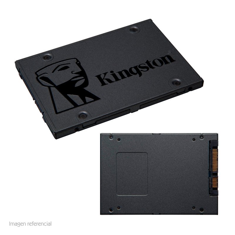 Imagen de UNIDAD DE ESTADO SOLIDO KINGSTON A400, 240GB, SATA 6GB/S, 2.5", 7MM, TLC