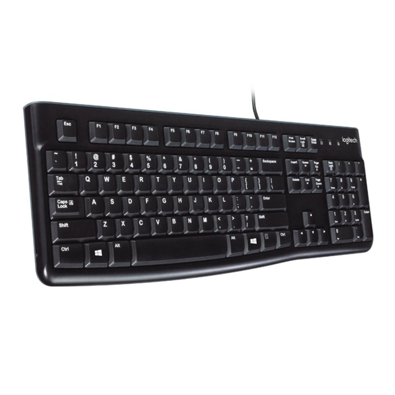 Imagen de TECLADO LOGITECH K120, USB, ESPA&Ntilde;OL, SILENCIOSO. PRODUCTO EN CAJA, FUNCIONALIDAD ESTANDAR.