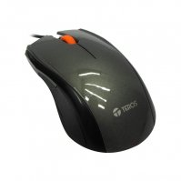 Imagen de MOUSE &Oacute;PTICO TEROS TE-5043S, 1200 DPI, USB, NEGRO / SILVER, PRESENTACI&Oacute;N EN COLGADOR.