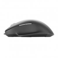 Imagen de MOUSE &Oacute;PTICO MICROSOFT ERGONOMIC, 1 000 DPI, 5 BOTONES, USB, NEGRO.