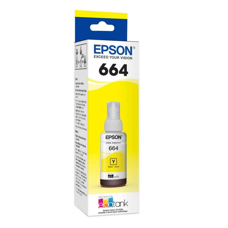 Imagen de TINTA EPSON L200 AMARILLO T664
