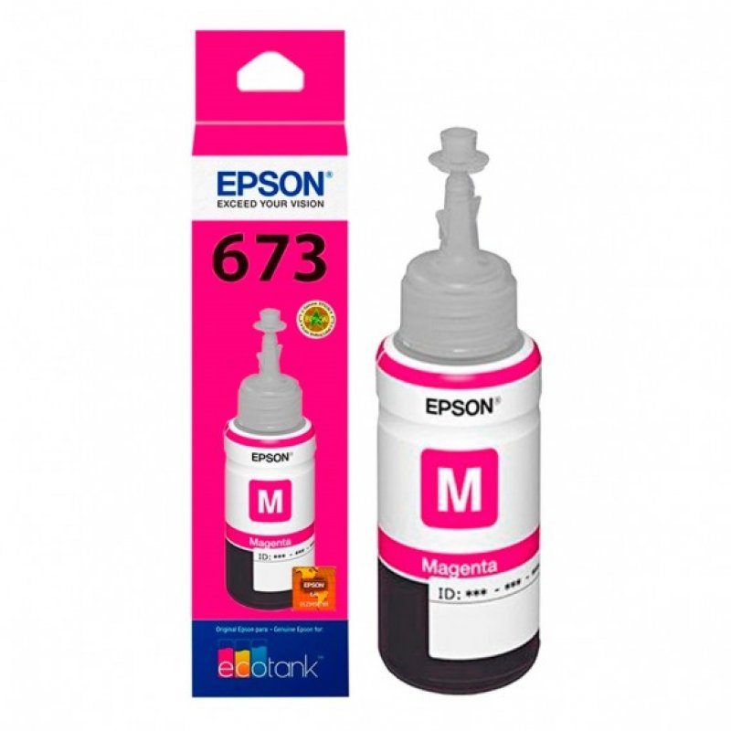 Imagen de TINTA EPSON 673(T673320) MAGENTA