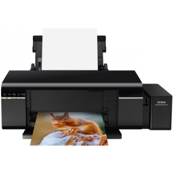 Imagen de IMPRESORA DE TINTA CONTINUA EPSON L805, 38PPM / 37PPM, 5760X1440 DPI, USB 2.0/ WIFI.