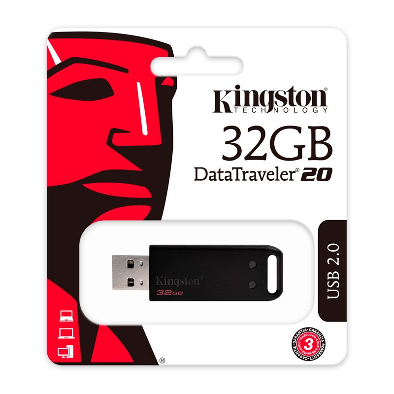 Imagen de MEMORIA FLASH KINGSTON 32GB