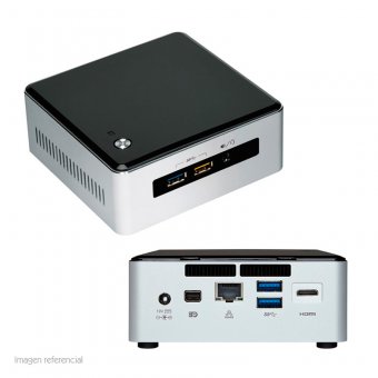 Imagen de BAREBONE INTEL NUC NUC5I3RYHS, INTEL CORE I3-5005U 2.00GHZ, DDR3, USB 3.0