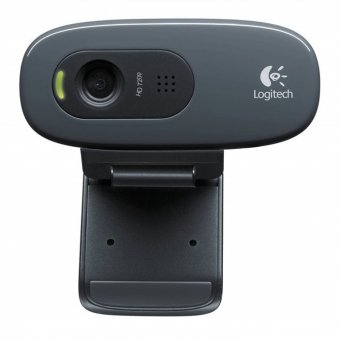 Imagen de HD WEBCAM LOGITECH C270, 1280X720 PX, HASTA 3MP, USB 2.0, VIDEO/FOTO.