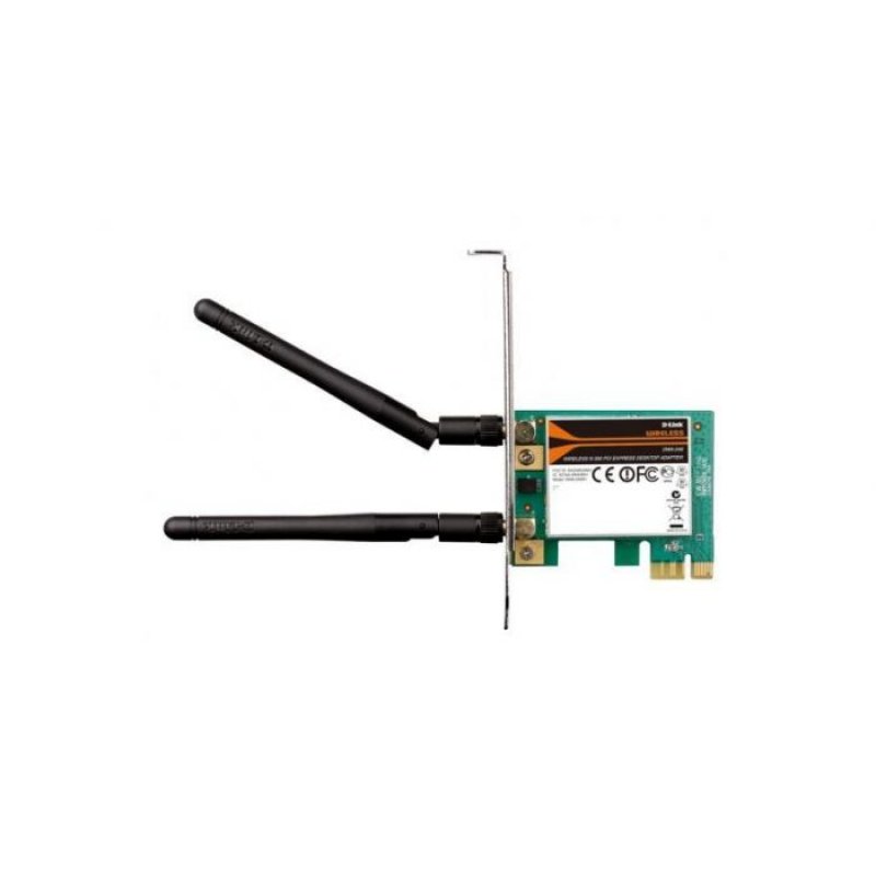 Imagen de TARJETA WIRELESS D-LINK DWA-548, 802.11G/N, 300 MBPS, PCI-E, 2DBI.
