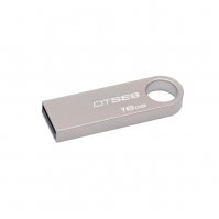 Imagen de MEMORIA USB FLASH KINGSTON DATATRAVELER SE9, 16GB, USB 2.0, CHAMPAGNE.