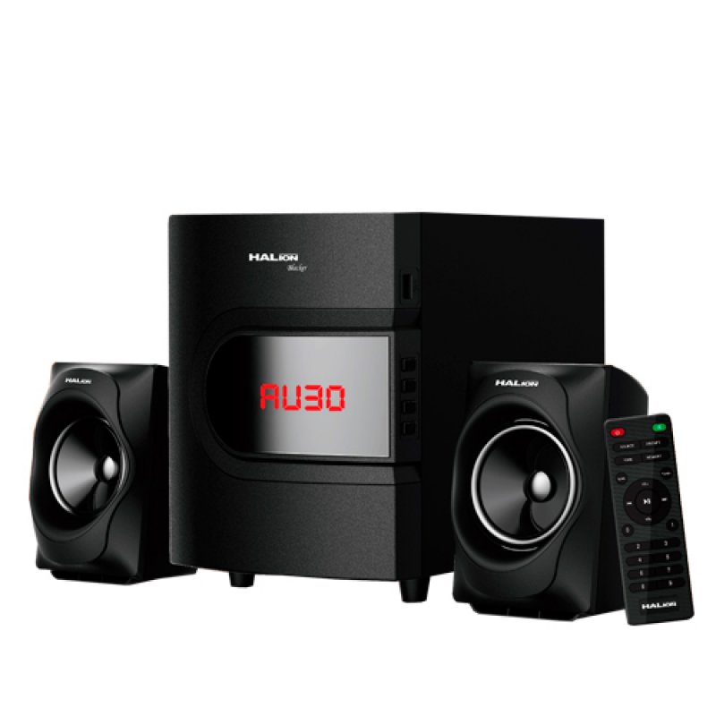 Imagen de PARLANTE 2.1 BLACKER HA-265BT 80W HALION