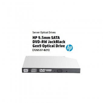 Imagen de UNIDAD OPTICA HPE JACKBLACK GEN9, DVD +/- RW, SATA, 9.5 MM.