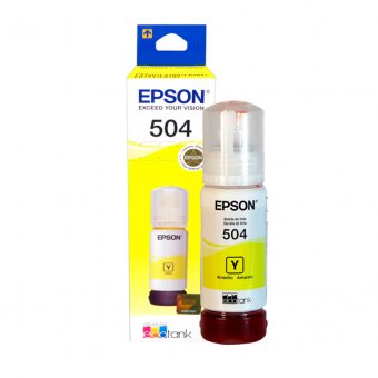 Imagen de TINTA EPSON L4150 AMARILLO T504