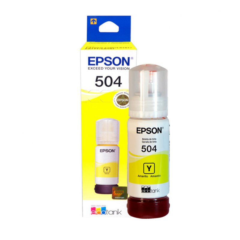 Imagen de TINTA EPSON L4150 AMARILLO T504