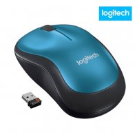 Imagen de ZOOM  MOUSE &Oacute;PTICO INAL&Aacute;MBRICO LOGITECH M185, 1000 DPI, RECEPTOR USB, 2.4GHZ, AZUL.