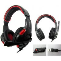 Imagen de AURICULARES 7.1 GAMING HG9005 TEROS, USB 2.0, LONGITUD DE CABLE 2.7METROS, MICRÓFONO