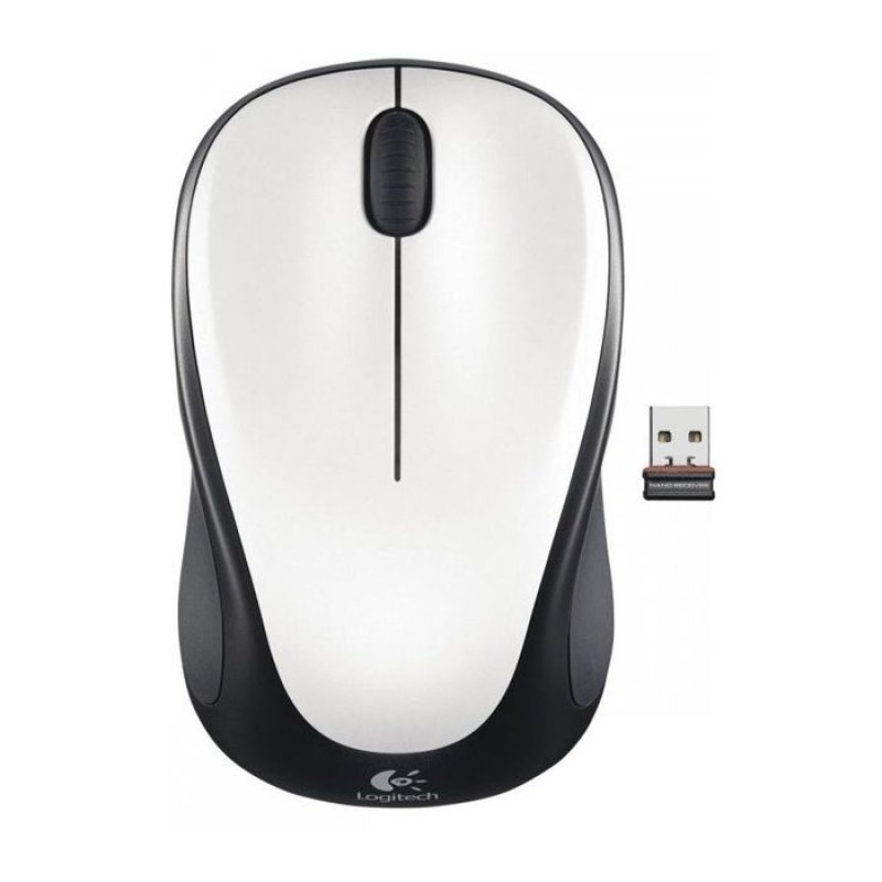 Imagen de MOUSE &Oacute;PTICO INAL&Aacute;MBRICO LOGITECH M317, 1000 DPI, BLANCO, RECEPTOR USB, 2.4GHZ.