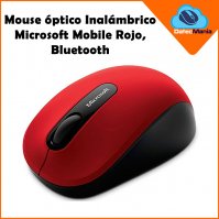 Imagen de MOUSE INAL&Aacute;MBRICO MICROSOFT ROJO