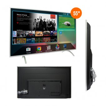 Imagen de TELEVISOR SMART ADVANCE ADV55V6, 55" LED, 4K, 3840X2160, ISDB-T, HDMI