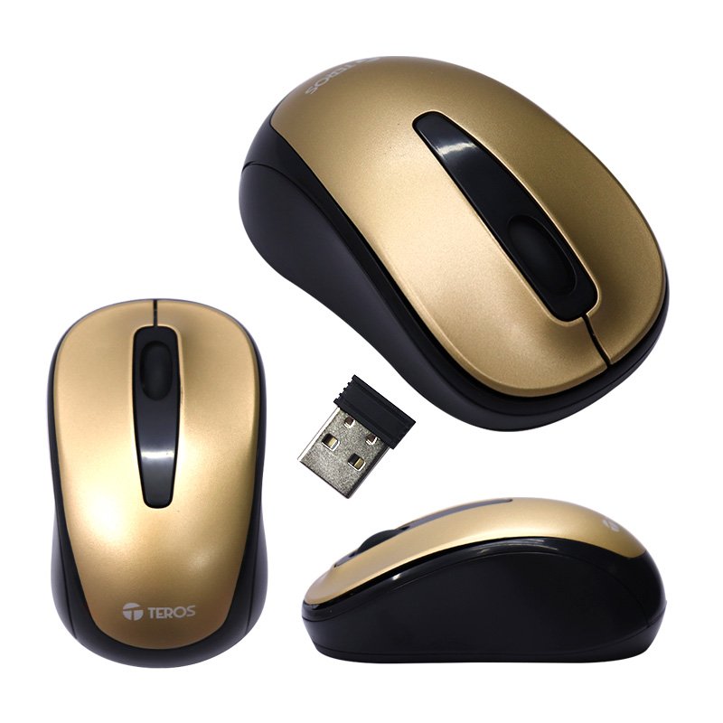 Imagen de MOUSE OPTICO INAL&Aacute;MBRICO TEROS TE5034 N/D