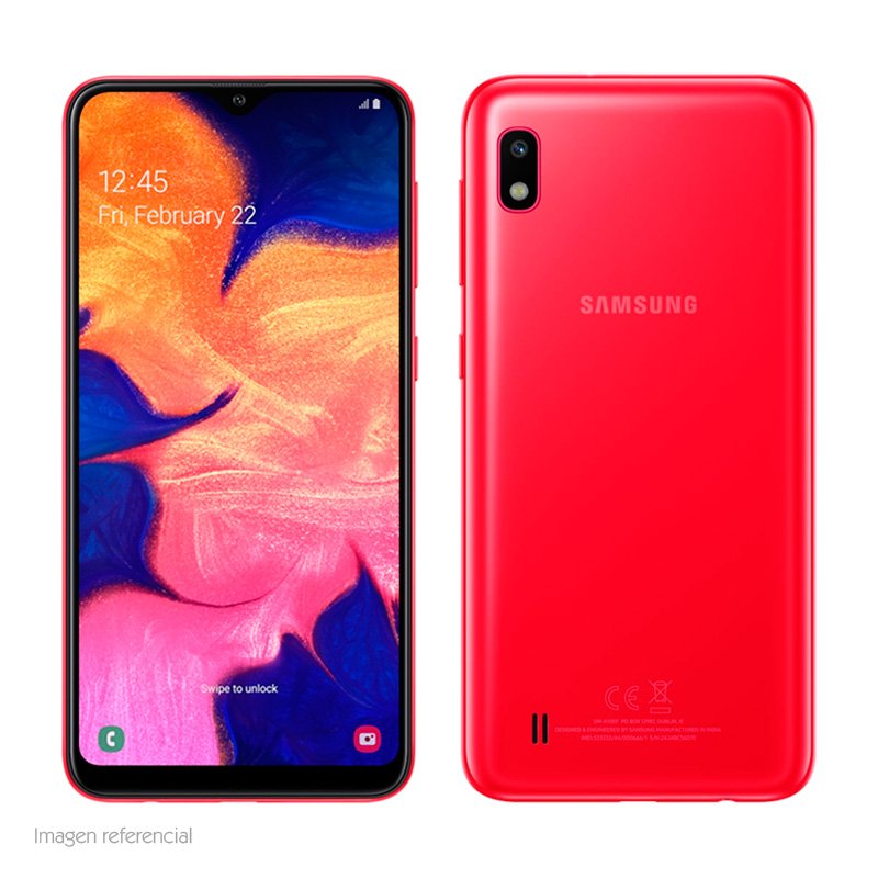 Imagen de SMARTPHONE SAMSUNG GALAXY A10, 6.2" 720X1520, ANDROID 9.0, LTE, DUAL SIM, DESBLOQUEADO