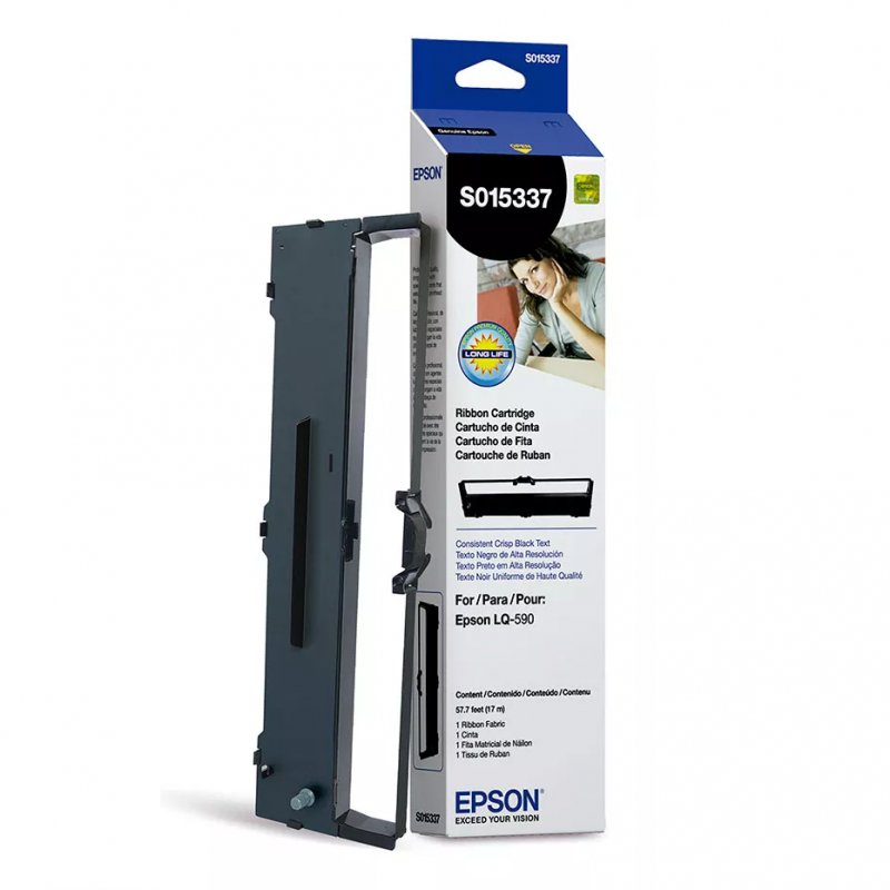 Imagen de CINTA EPSON S015337 PARA IMPRESORA LQ-590.