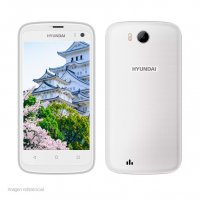 Imagen de SMARTPHONE HYUNDAI E465GO, 4", 720 X 1440, ANDROID 8.1, 3G, DUAL SIM, DESBLOQUEADO BLANCO